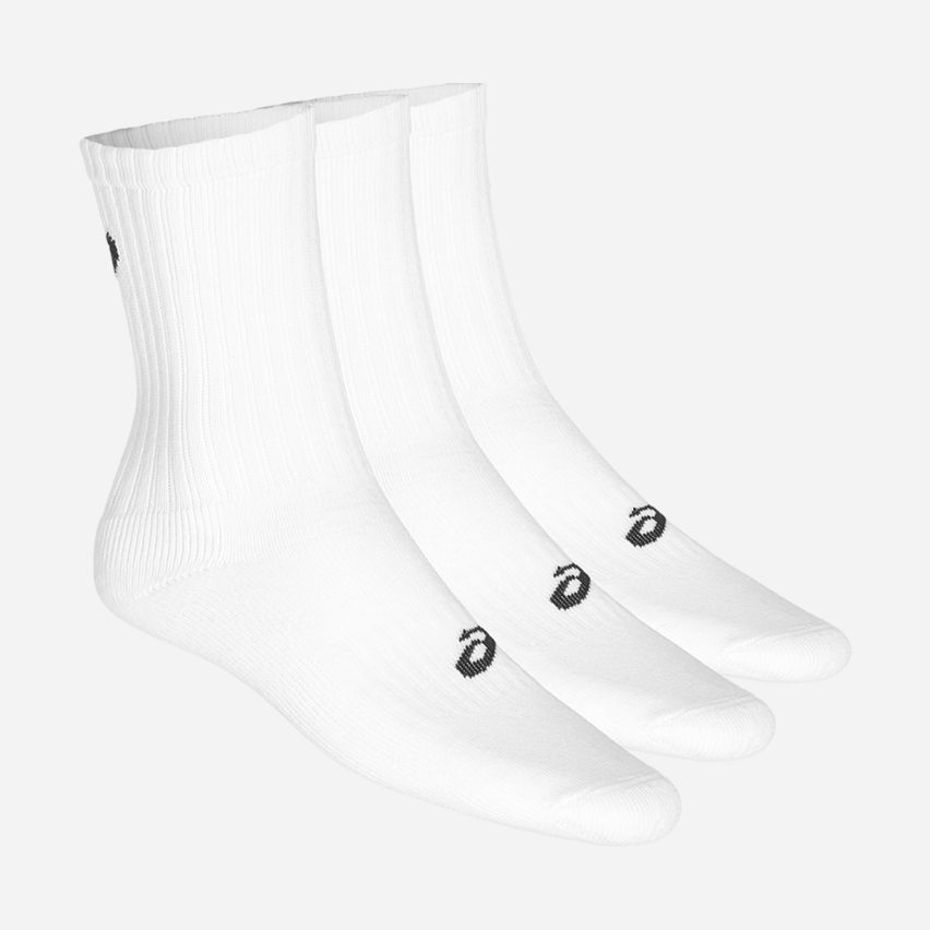 Asics 3PPK CREW SOCK white
