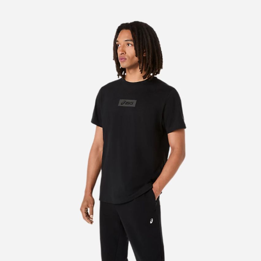 ASICS CHEST LOGO TEE Men performance black