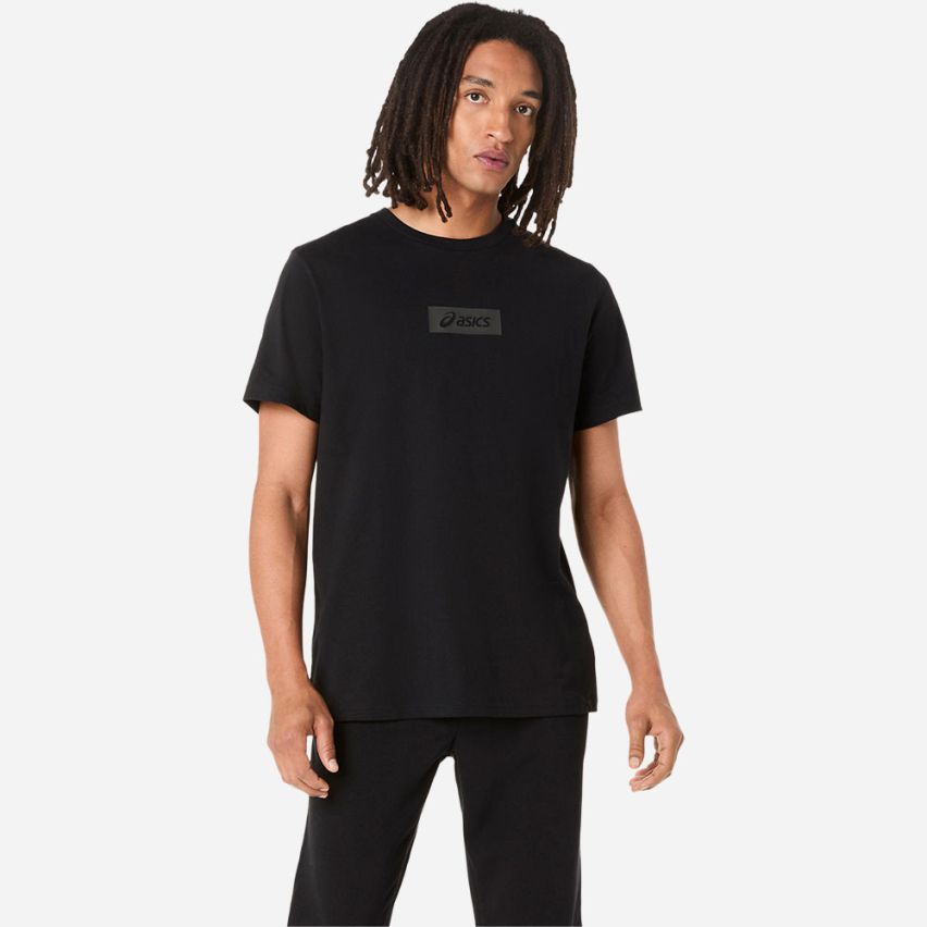 ASICS CHEST LOGO TEE Men performance black