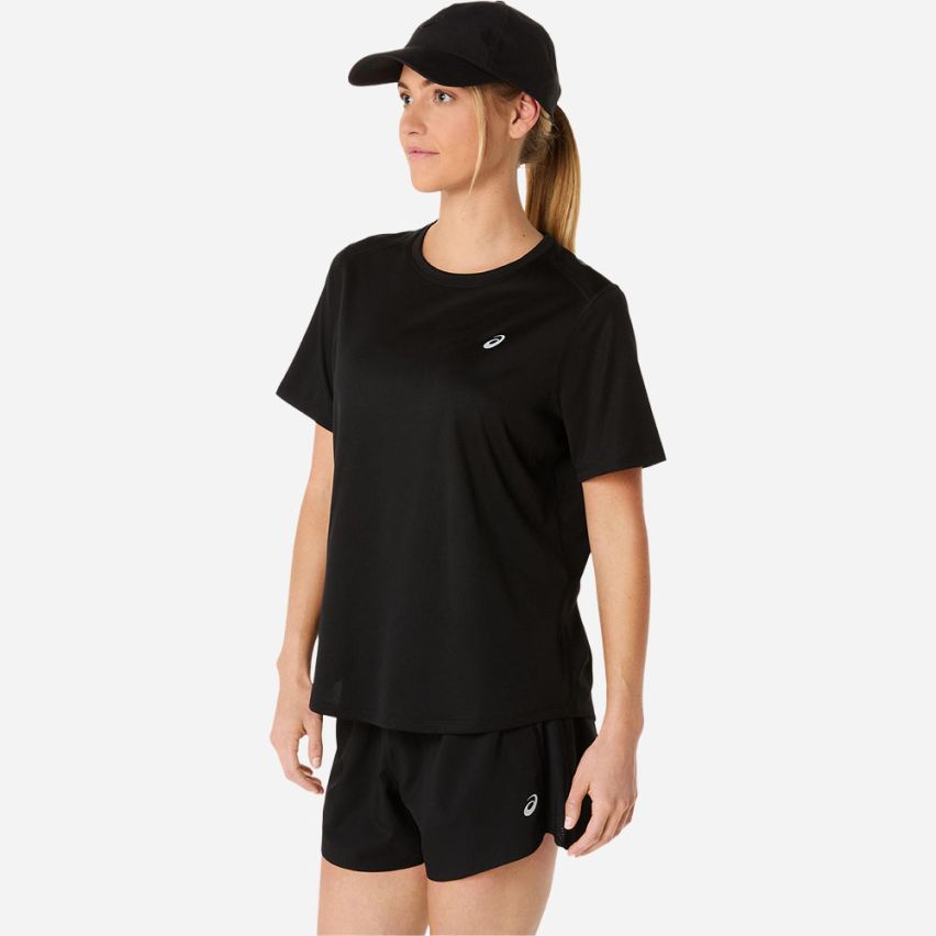ASICS CORE SS TOP Lady performance black