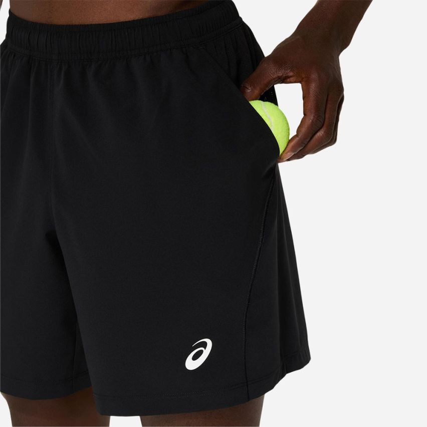 ASICS MEN COURT 7IN SHORT performance black