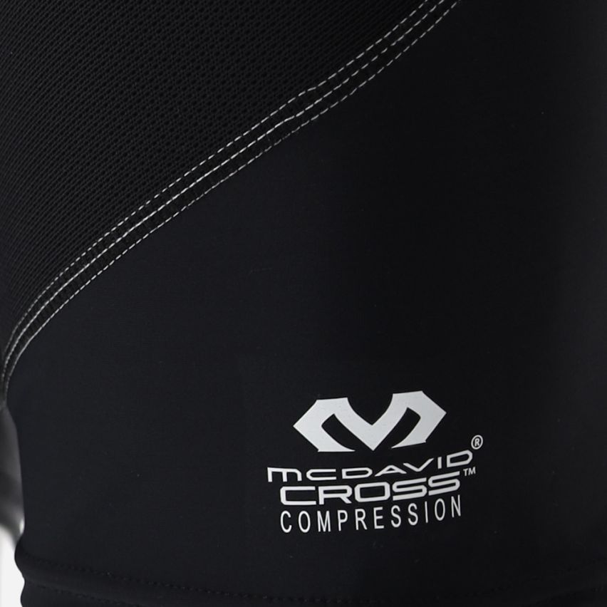 McDavid Super Cross Compression Short mit Hip Spica schwarz