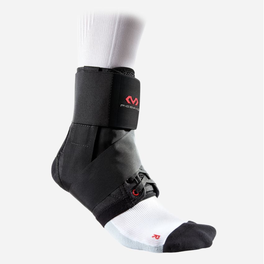 McDavid Sprunggelenkbandage (mit Riemen) schwarz