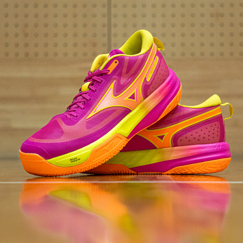 Mizuno NEO JUMP pink tetra/fortune yellow/light orange