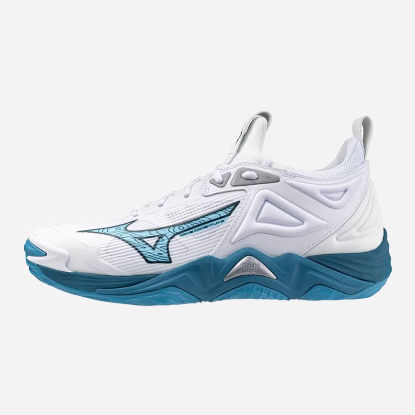 Mizuno Wave MOMENTUM 3 white/sailor blue/silver