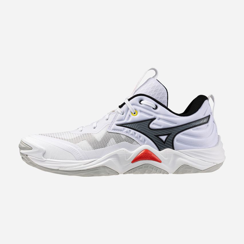 Mizuno Wave MOMENTUM ELITE white/black/fiery red