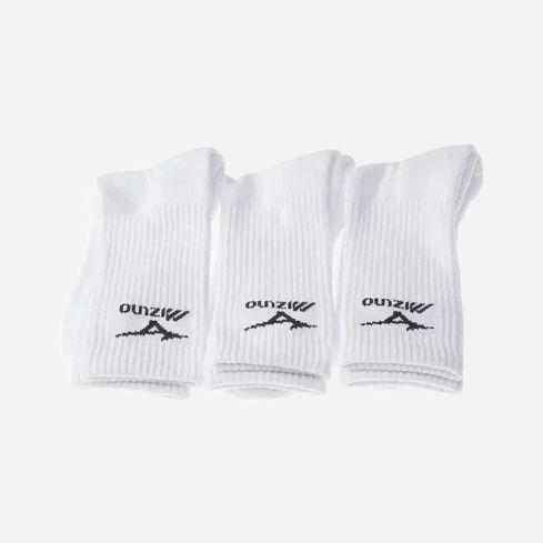 Mizuno 3P Socken Training weiss (3-Pack)
